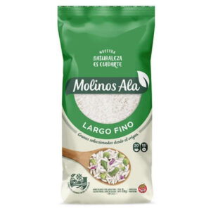 Arroz Largo Fino Molinos Ala X 1 Kg X 10U