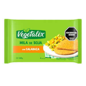 Milanesas De Soja Con Calabaza Vegetalex X 4 Un