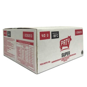 Hamburguesas Paty Grande-Comercial X 40U