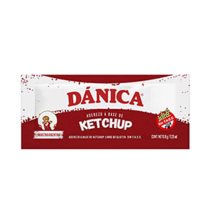 Ketchup Dánica Mini Sachet X 8Grs X 192 U