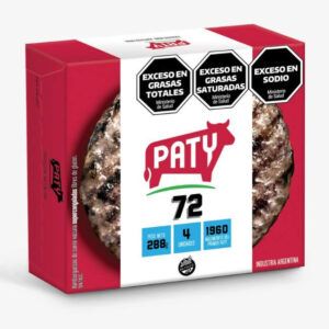 Hamburguesas Paty 72  X4U