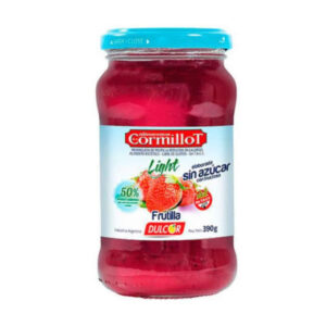 Mermelada Frutilla Sin Azúcar Dr. Cormillot x 390 grs – Pack x 6 U