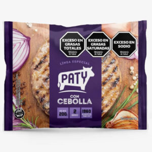 Medallones De Carne Paty Flow Con Cebolla X2U