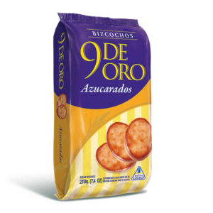 Bizcochos Azucarados 9 De Oro X 210Grs