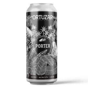 Cerveza Ortuzar Porter x 470 ml – Pack x 6 latas
